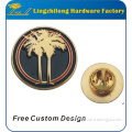 Custom Enamel Badge of Coconut Pattern